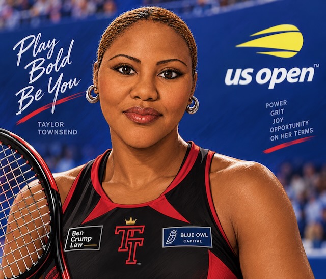Taylor Townsend 2026 US Open Grand Slam in Doubles and success up to the 4th round in singles.